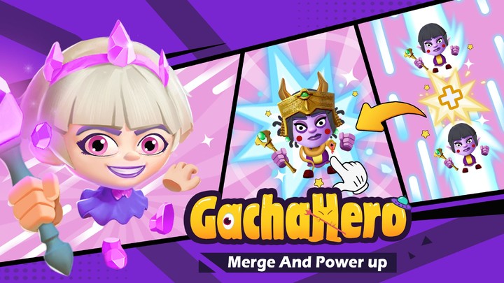 Gacha Hero: Idle Merge TD screenshot image 3_Popularmodapk.com