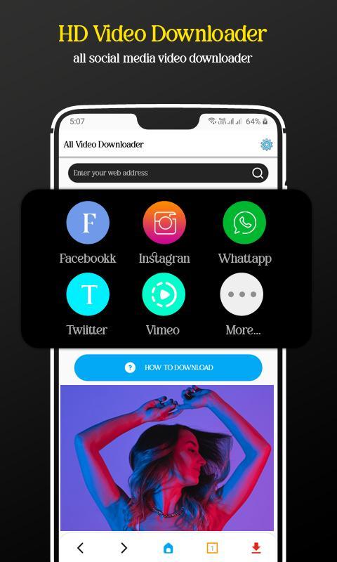 Tube Video Downloader screenshot image 1_Popularmodapk.com