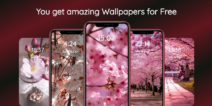 Sakura Wallpaper screenshot image 9_Popularmodapk.com