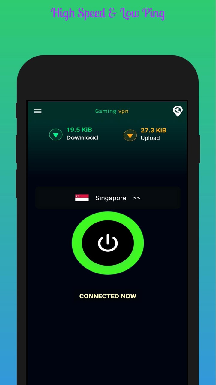 Gaming VPN-Fastest & Unlimited screenshot image 1_Popularmodapk.com