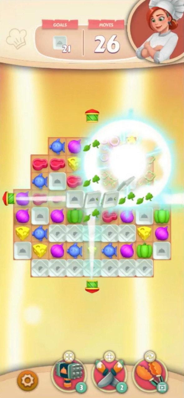 Cook & Match: Sara's Adventure screenshot image 3_Popularmodapk.com