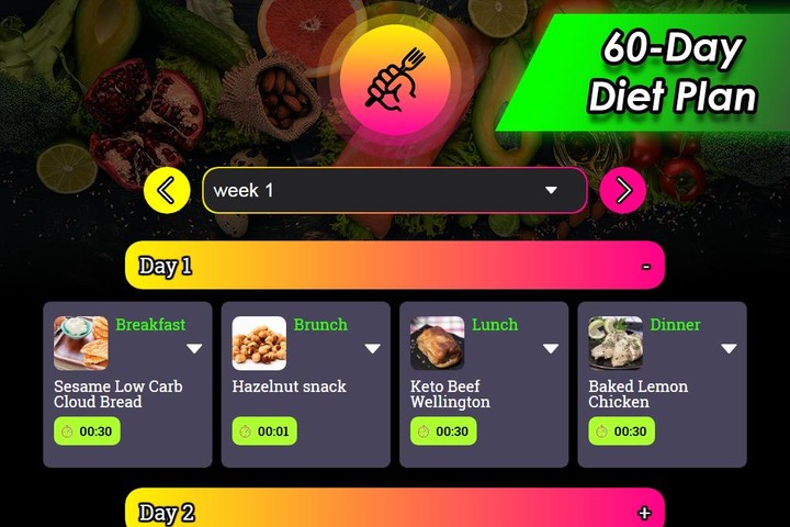 Keto diet app - Meal plan for 60 days screenshot image 13_Popularmodapk.com