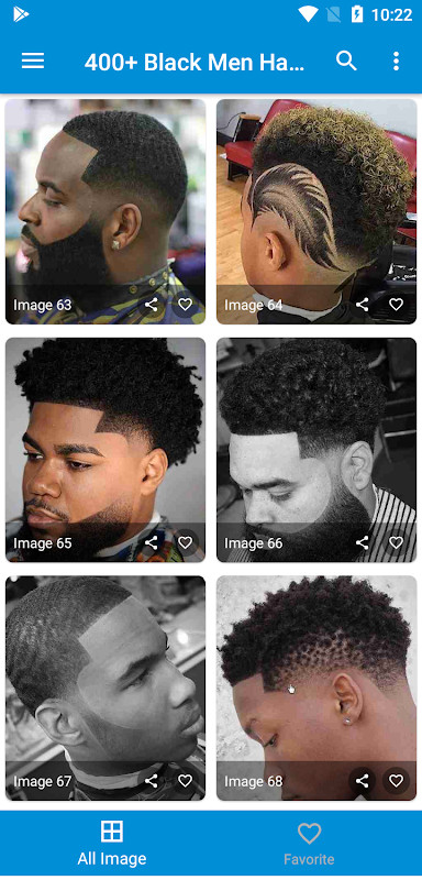 400+ Black Men Haircut screenshot image 9_Popularmodapk.com