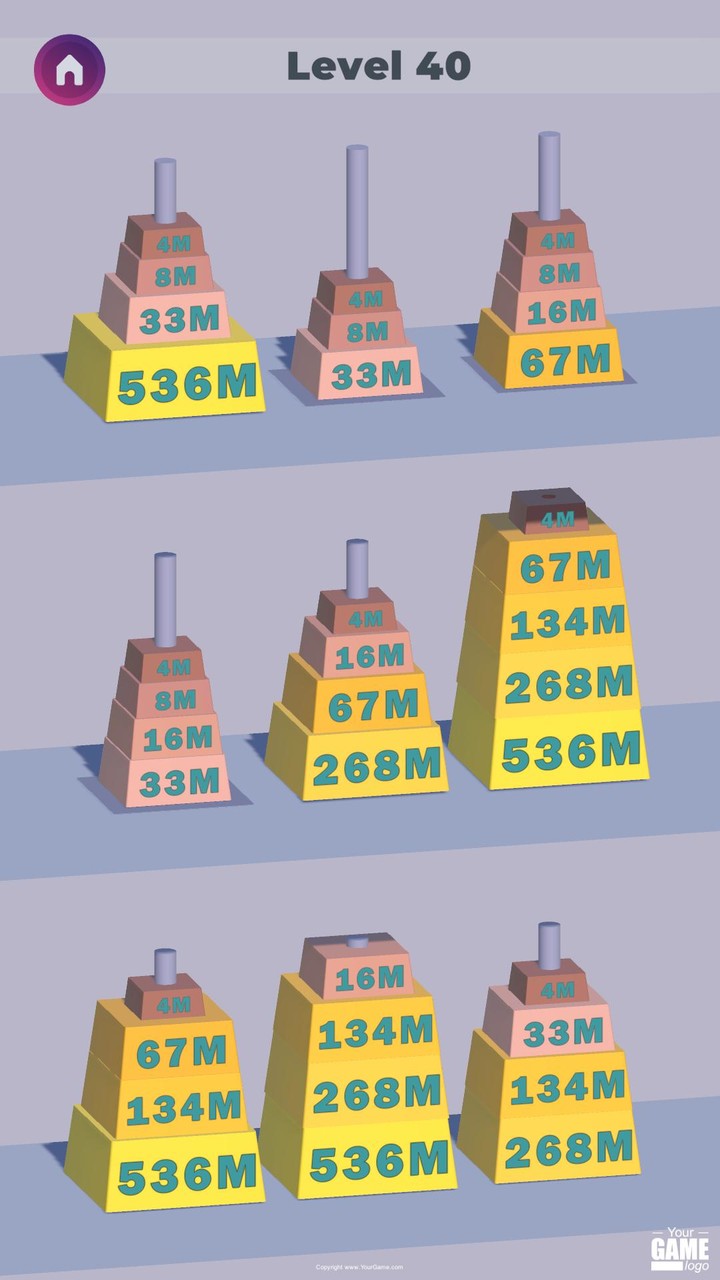 Hanoi 2048 screenshot image 3_Popularmodapk.com