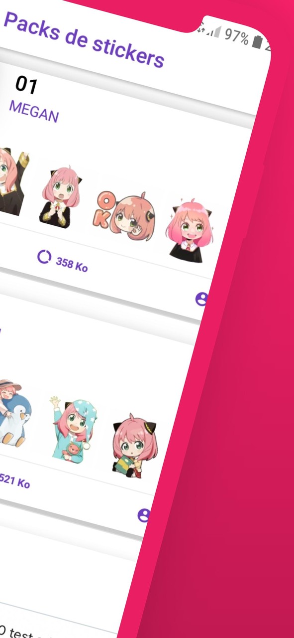 Spy x Family Stickers screenshot image 20_Popularmodapk.com