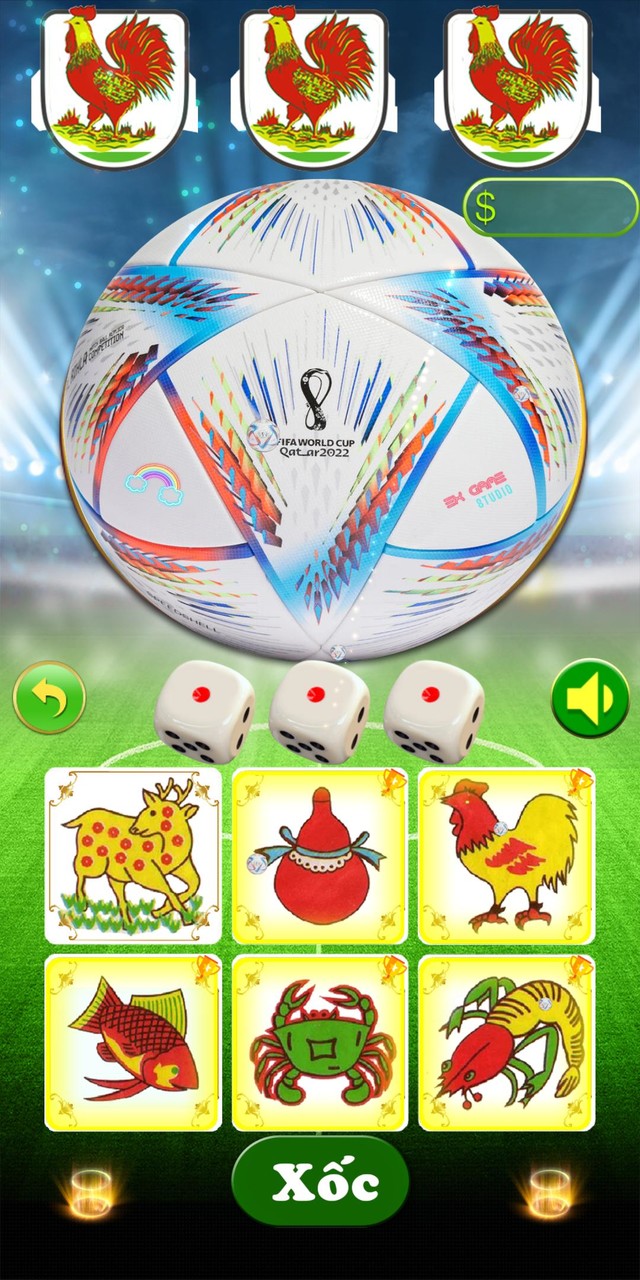 Bầu Cua Bóng Đá screenshot image 1_Popularmodapk.com