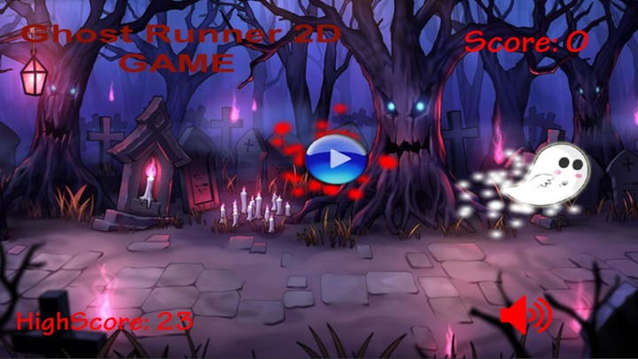 Ghost night runner HD screenshot image 3_Popularmodapk.com