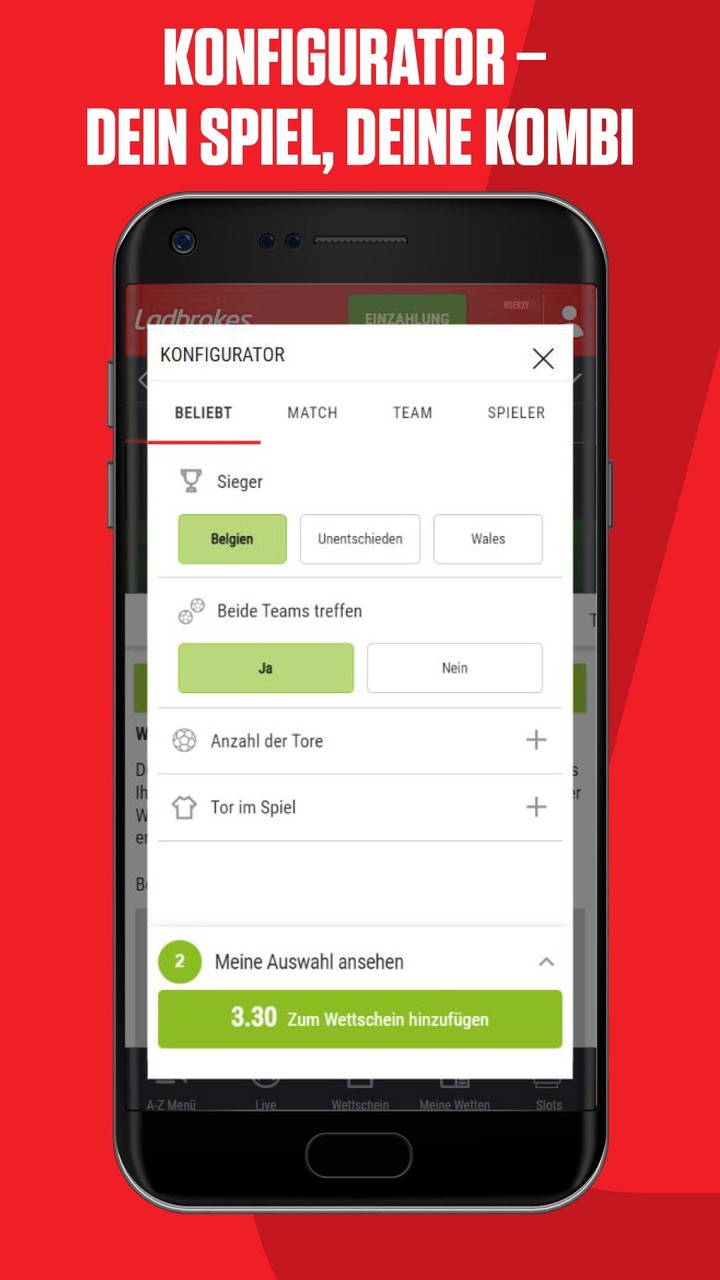 Ladbrokes – Sportwetten App screenshot image 3_Popularmodapk.com