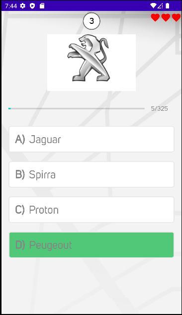 Car Brand Quiz- Car Logos 2023 screenshot image 5_Popularmodapk.com