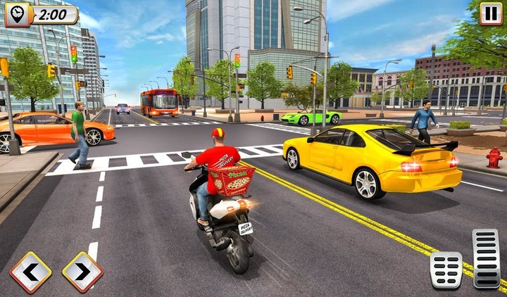 Pizza Delivery Boy Bike Games screenshot image 6_Popularmodapk.com