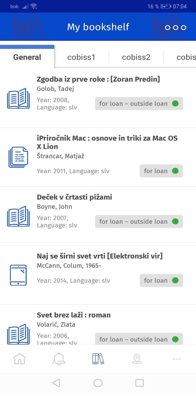 mCOBISS screenshot image 1_Popularmodapk.com