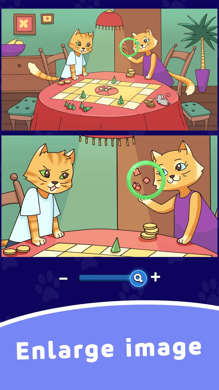 Find Differences: Cute Cats screenshot image 3_Popularmodapk.com
