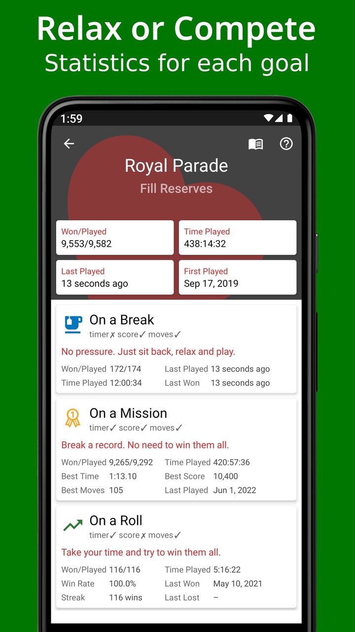 Solitaire Perfected screenshot image 4_Popularmodapk.com