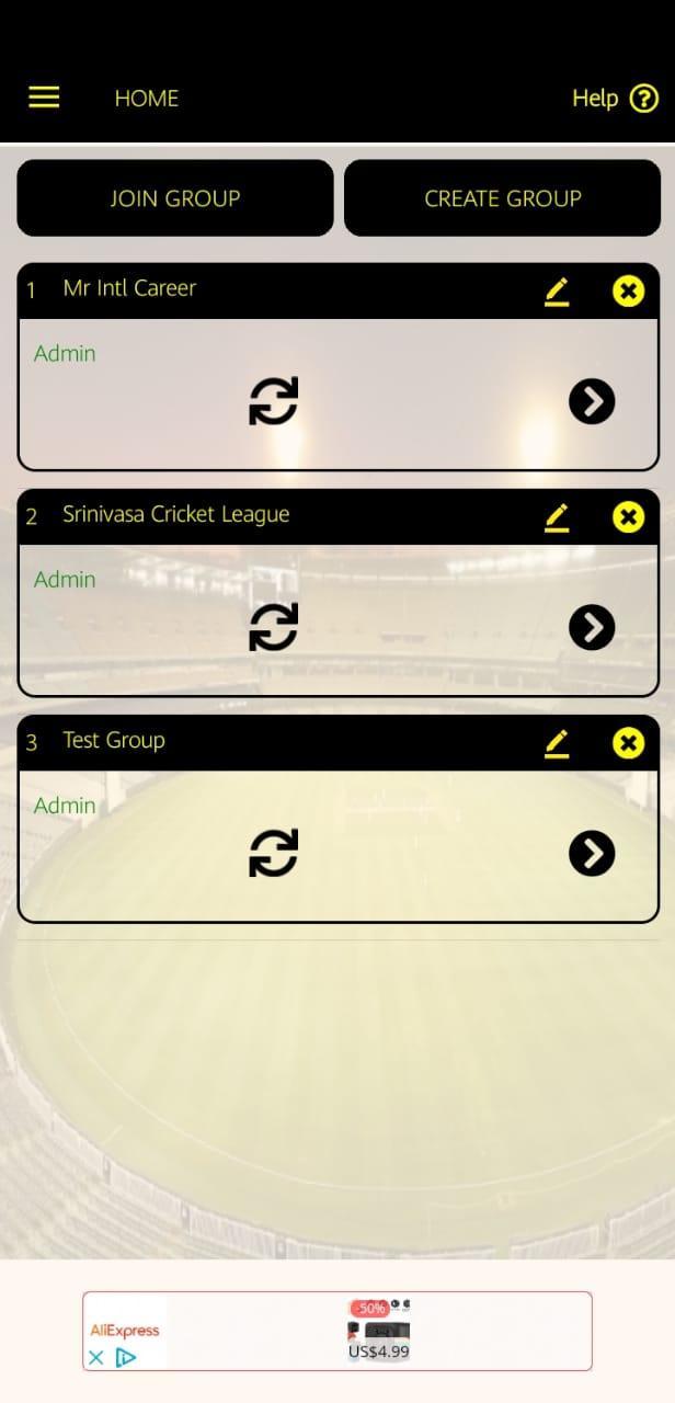Cricket Scorer Stats screenshot image 6_Popularmodapk.com