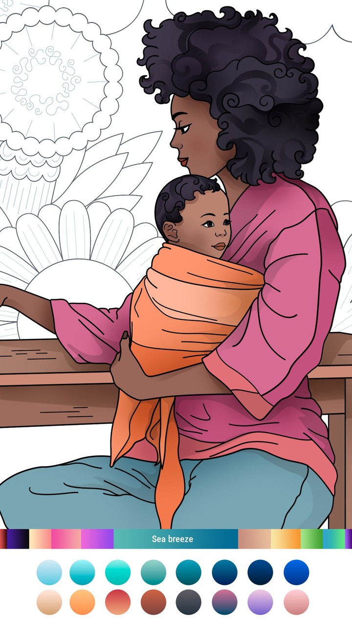 Classic Adult Coloring Book screenshot image 2_Popularmodapk.com