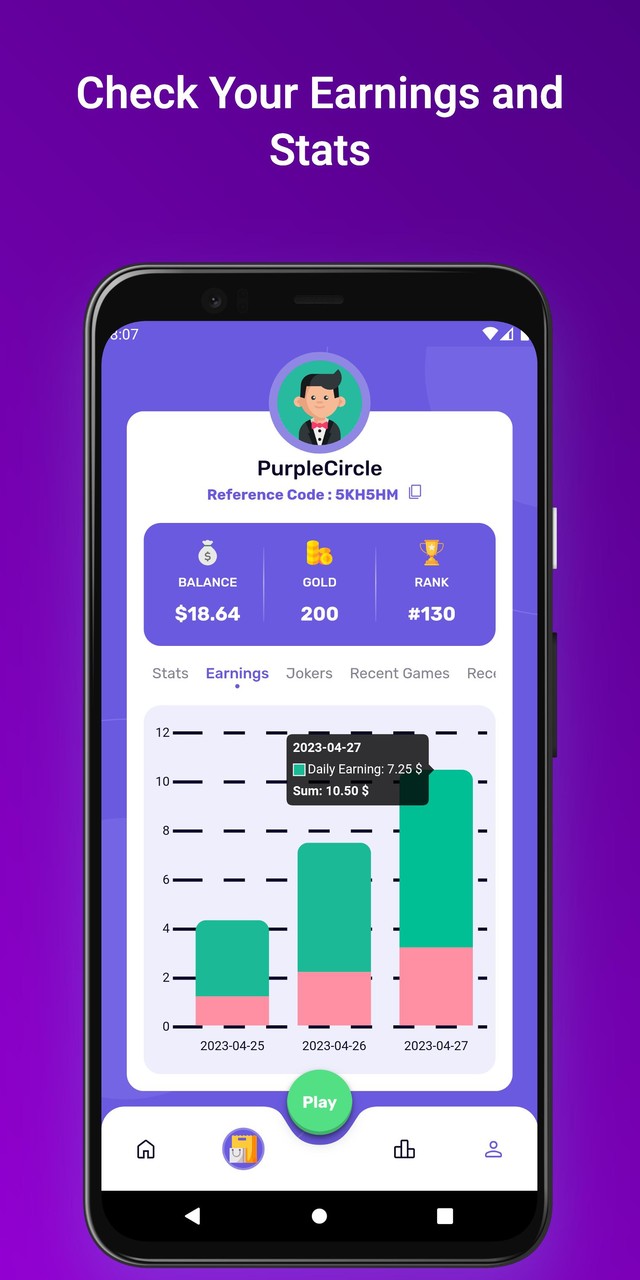 Purple Circle | Trivia Game screenshot image 3_Popularmodapk.com
