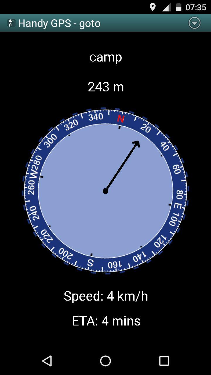 Handy GPS (free) screenshot image 7_Popularmodapk.com