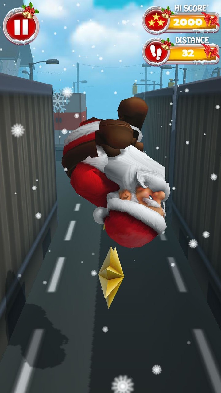 Fun Santa Run-Christmas Runner screenshot image 9_Popularmodapk.com