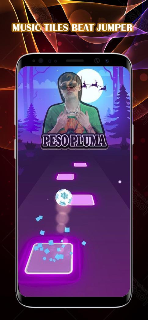 Peso Pluma Tiles hop Music 3D screenshot image 2_Popularmodapk.com