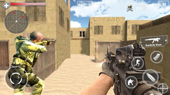 SWAT Sniper Army Mission screenshot image 2_Popularmodapk.com