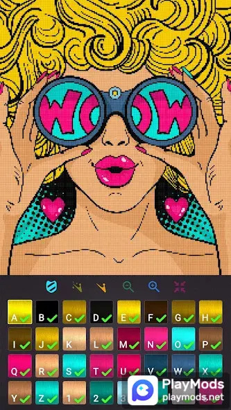 Cross Stitch: Color by Number<span>(Unlimited Resources)</span> screenshot image 3_Popularmodapk.com