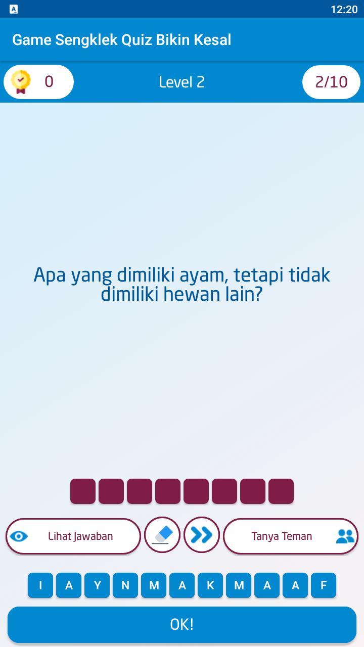 Game Sengklek Quiz Bikin Kesal screenshot image 2_Popularmodapk.com