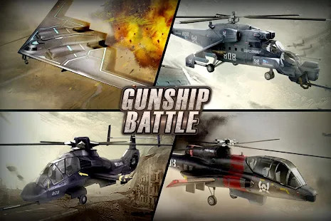 GUNSHIP BATTLE: Helicopter 3D(Global) screenshot image 2_Popularmodapk.com