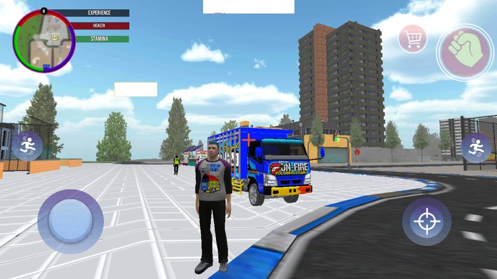 Truk Oleng Simulator 2023 - ID screenshot image 4_Popularmodapk.com