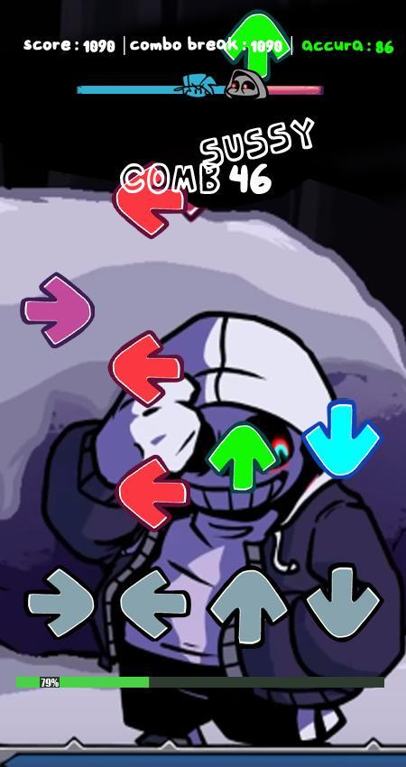 FNF Sans Game Mod Demo screenshot image 2_Popularmodapk.com