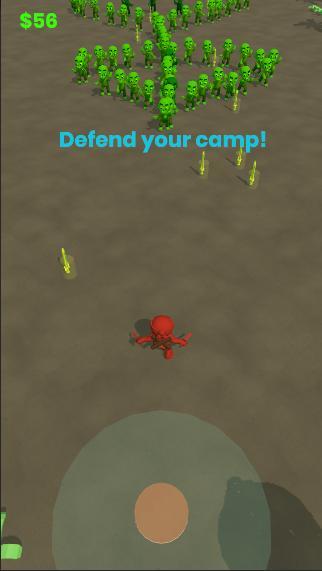 Ninja Army vs Zombies screenshot image 4_Popularmodapk.com