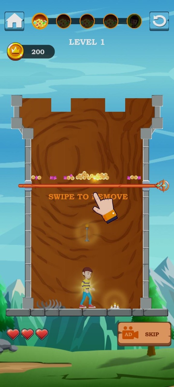 Rudra Pull Pin puzzle screenshot image 2_Popularmodapk.com