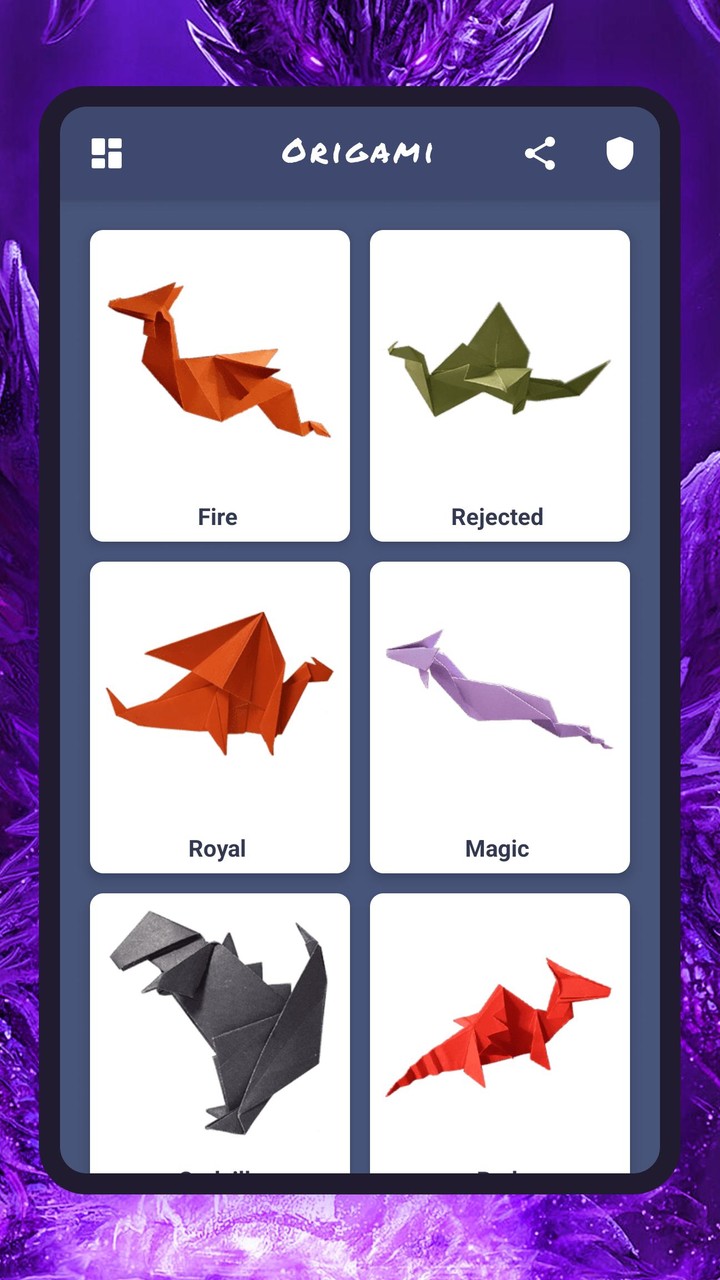 Origami dragons screenshot image 1_Popularmodapk.com