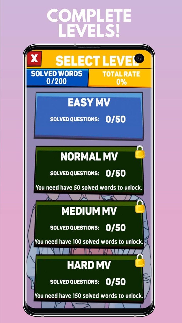 BTS ARMY GAMES MV SONG QUIZ screenshot image 2_Popularmodapk.com