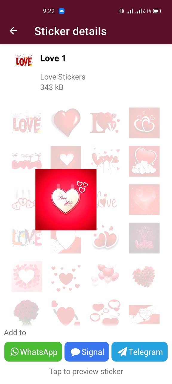Love Romantic Stickers For Whatsapp - WAStickerApp screenshot image 6_Popularmodapk.com