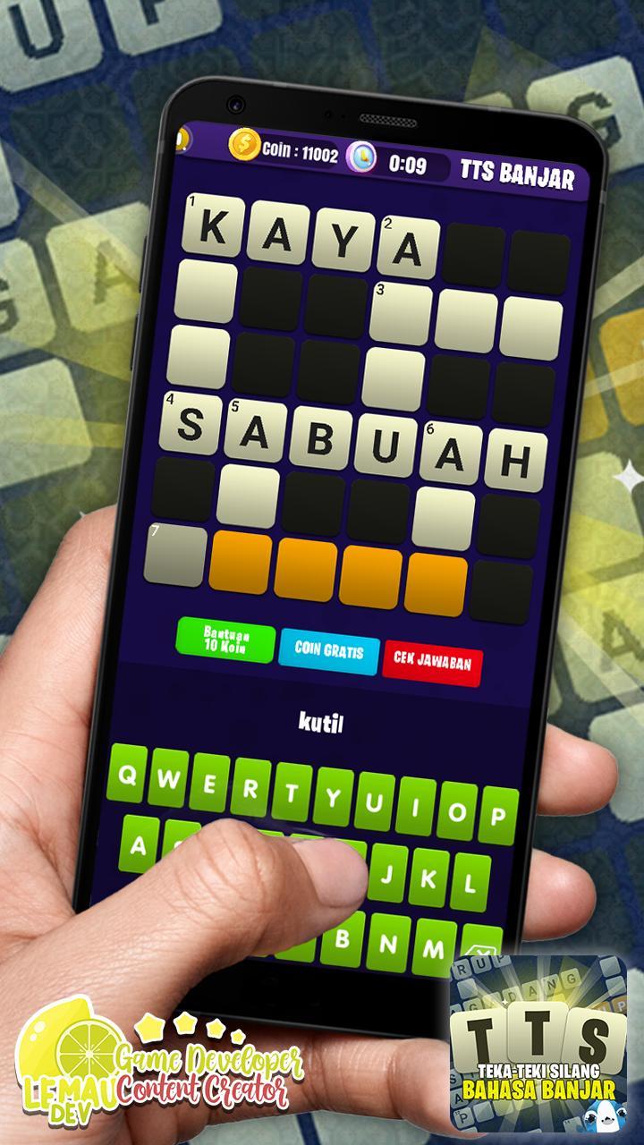 TTS Banjar : Teka Teki Silang  screenshot image 3_Popularmodapk.com