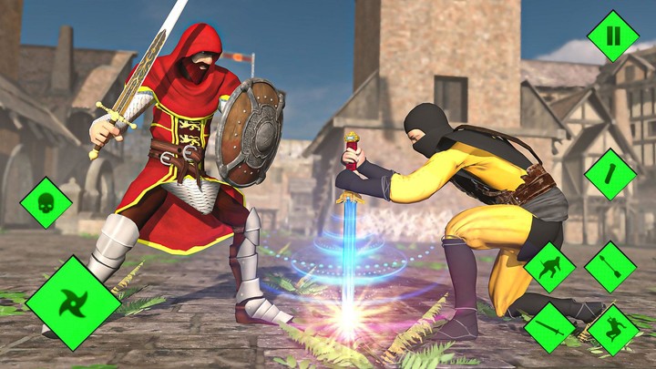 Shadow Ninja Sword Hero Games screenshot image 1_Popularmodapk.com