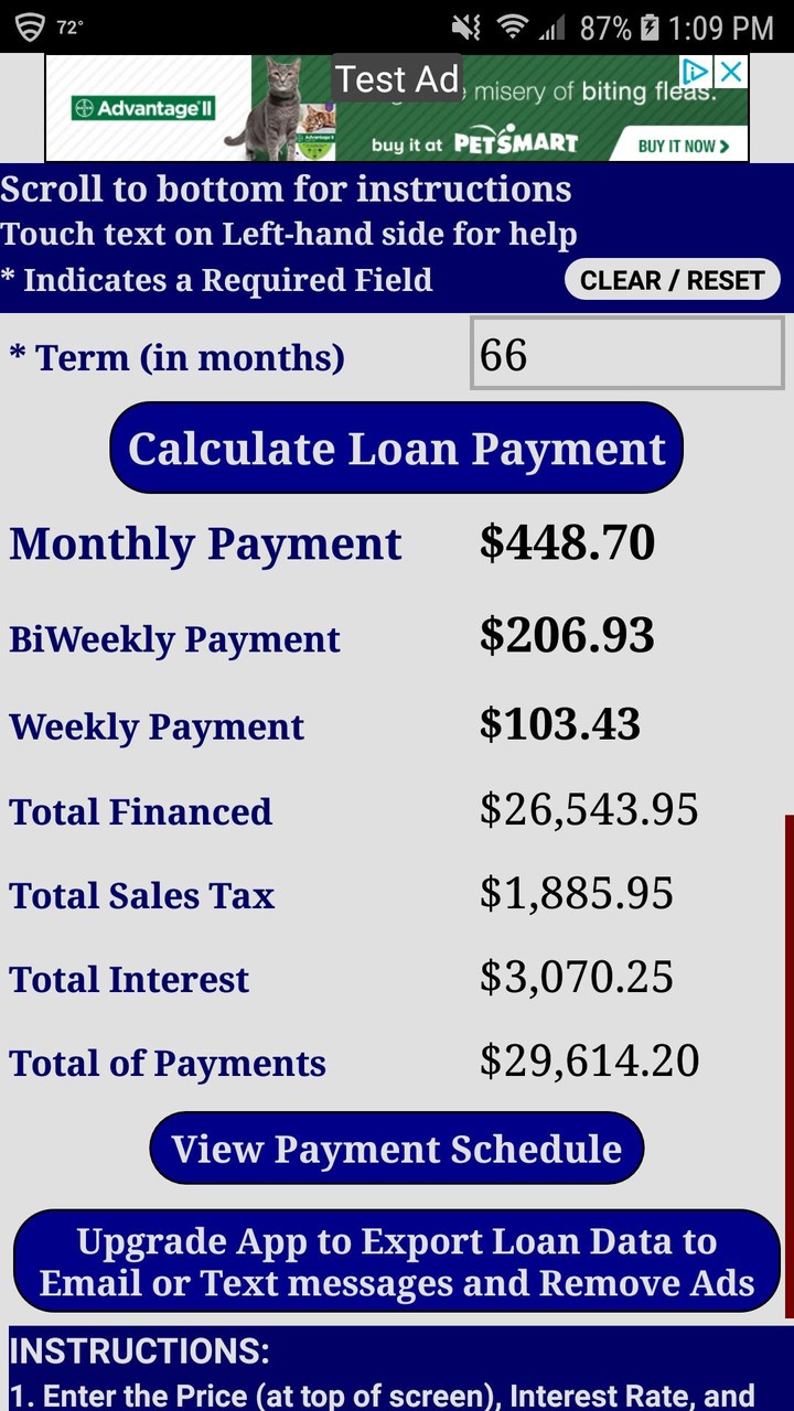 Car Truck Payment Calculator screenshot image 19_Popularmodapk.com