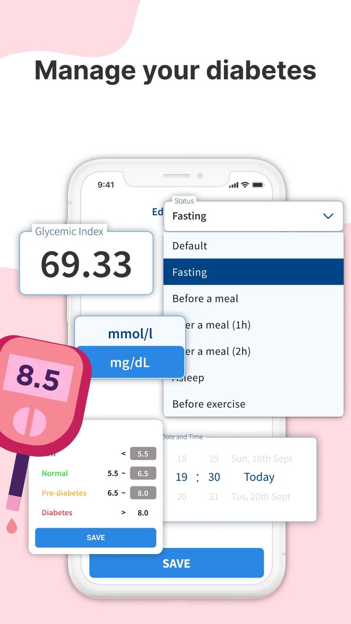 Blood Sugar - Diabetes Tracker screenshot image 4_Popularmodapk.com
