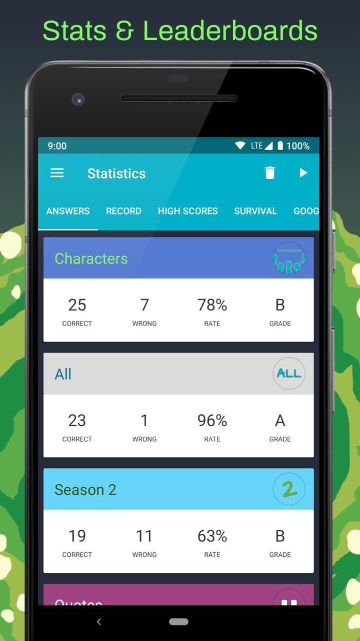 Fan Quiz for Rick and Morty screenshot image 4_Popularmodapk.com