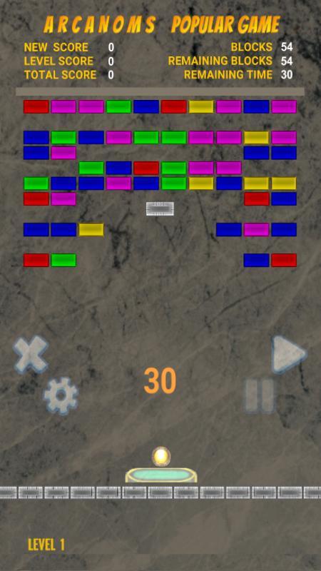 Brick Breaker Game Arcanoms screenshot image 14_Popularmodapk.com