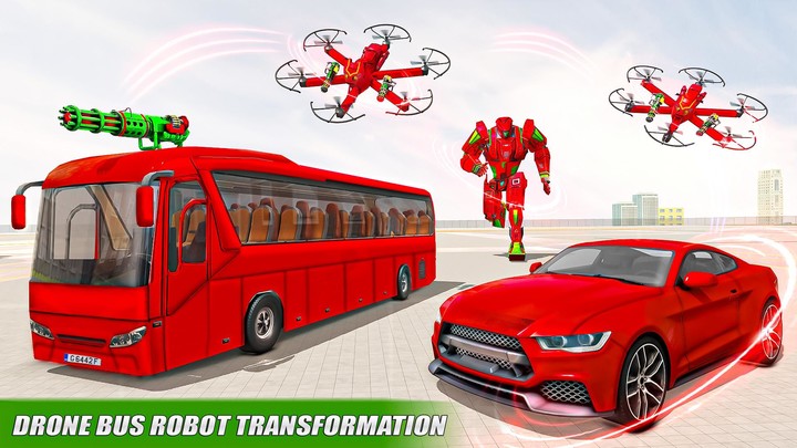 Bus Robot Car Drone Robot Game screenshot image 5_Popularmodapk.com