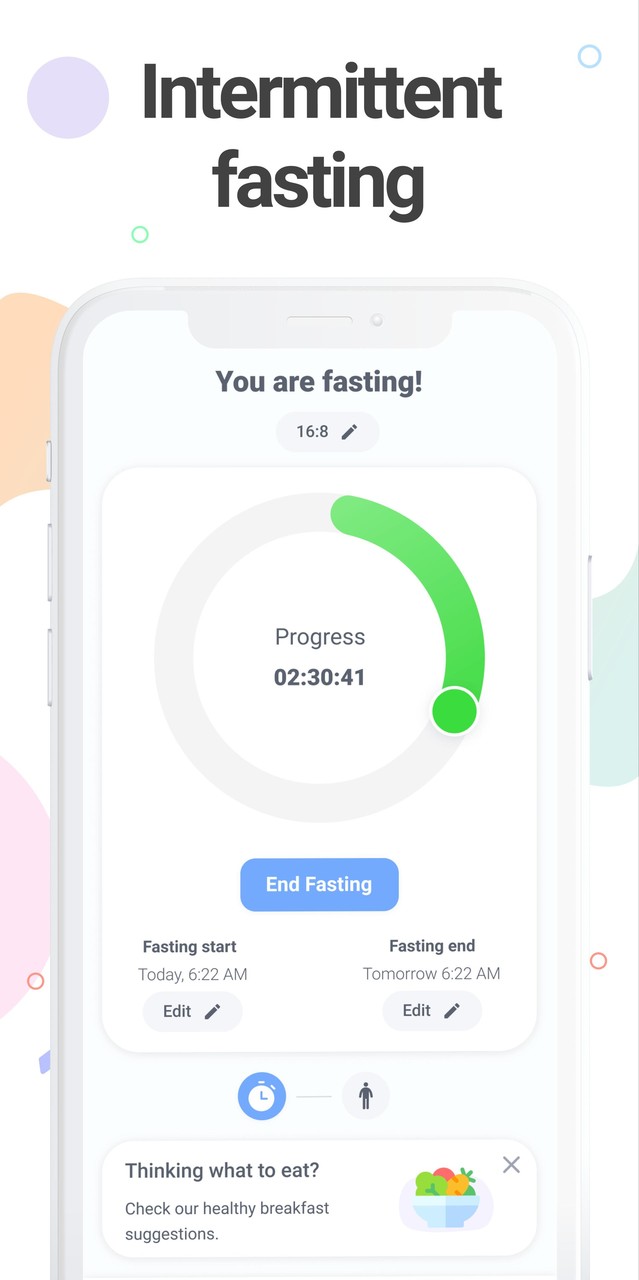 Stevy - Intermittent Fasting Tracker App screenshot image 2_Popularmodapk.com