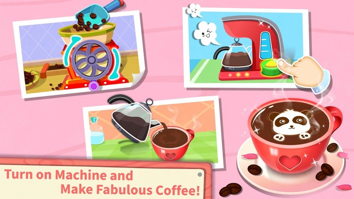 Baby Panda’s Summer: Café screenshot image 3_Popularmodapk.com