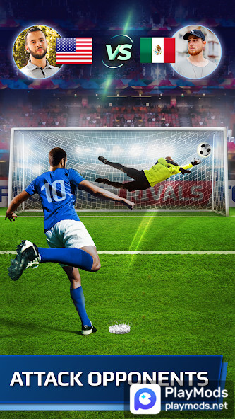 Football Rivals: Online Soccer<span>(No Ads)</span> screenshot image 1_Popularmodapk.com