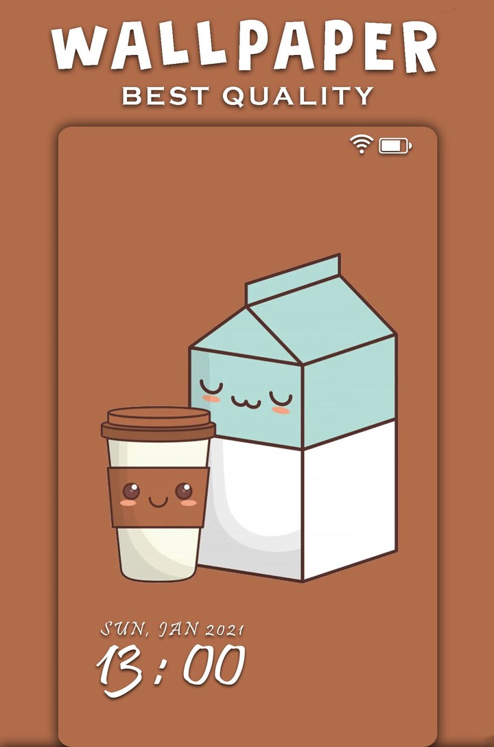 Cute Milk Kawaii Wallpaper screenshot image 10_Popularmodapk.com