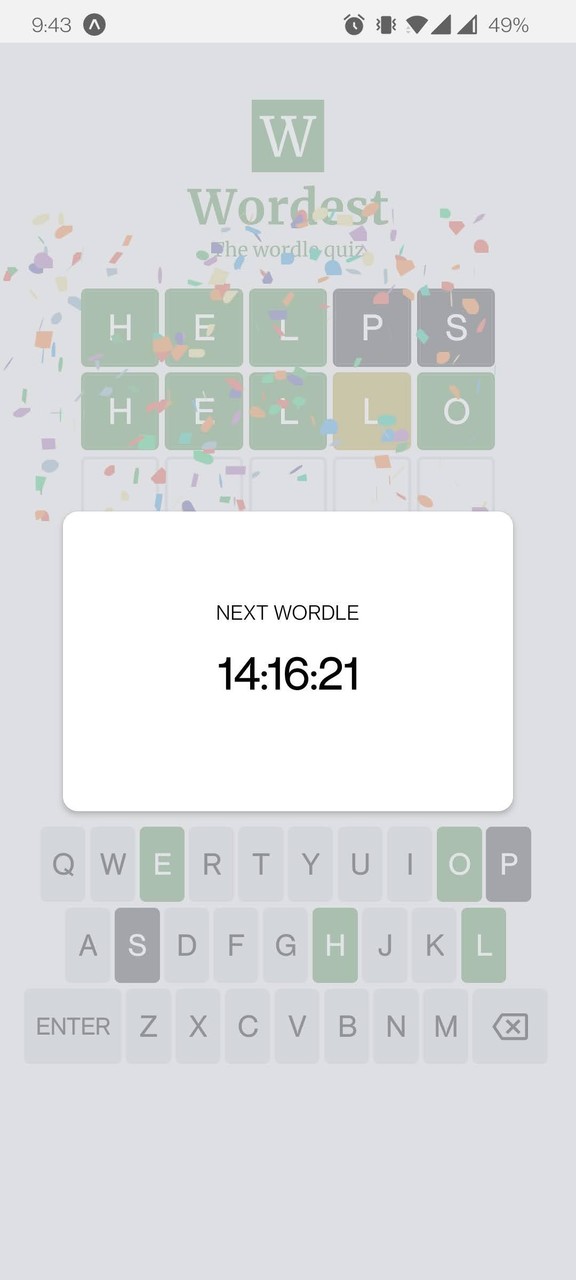 Wordest - Daily Word Quiz screenshot image 4_Popularmodapk.com