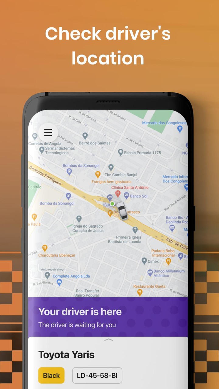 Tirosa: Angola taxi app screenshot image 5_Popularmodapk.com