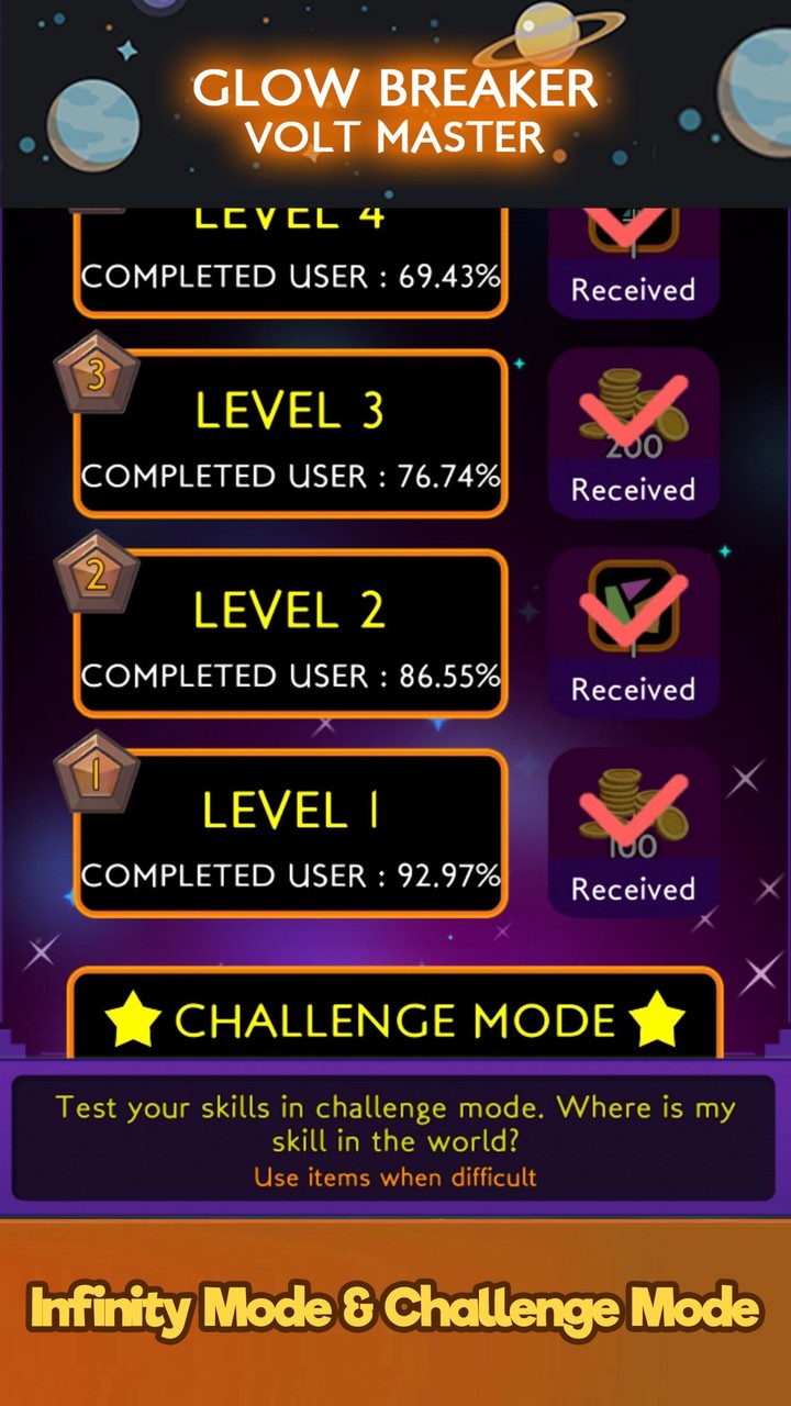 Glow Breaker screenshot image 3_Popularmodapk.com