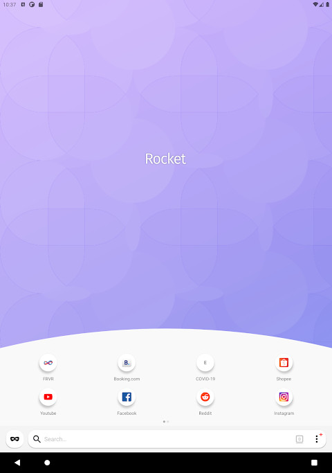 Rocket — Fast and Lightweight Web Browser screenshot image 2_Popularmodapk.com