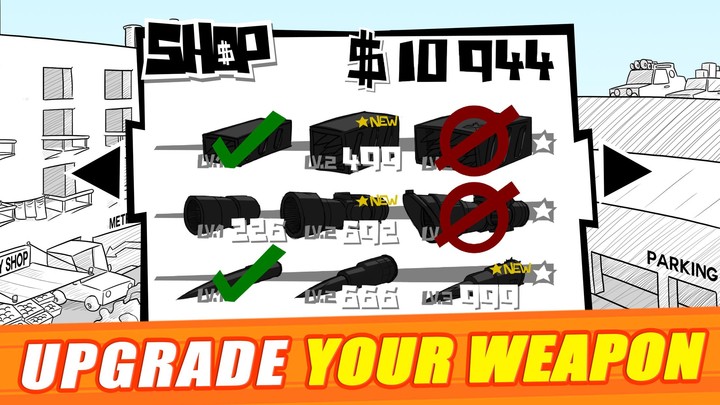 Stickman sniper : Tap to shoot screenshot image 7_Popularmodapk.com